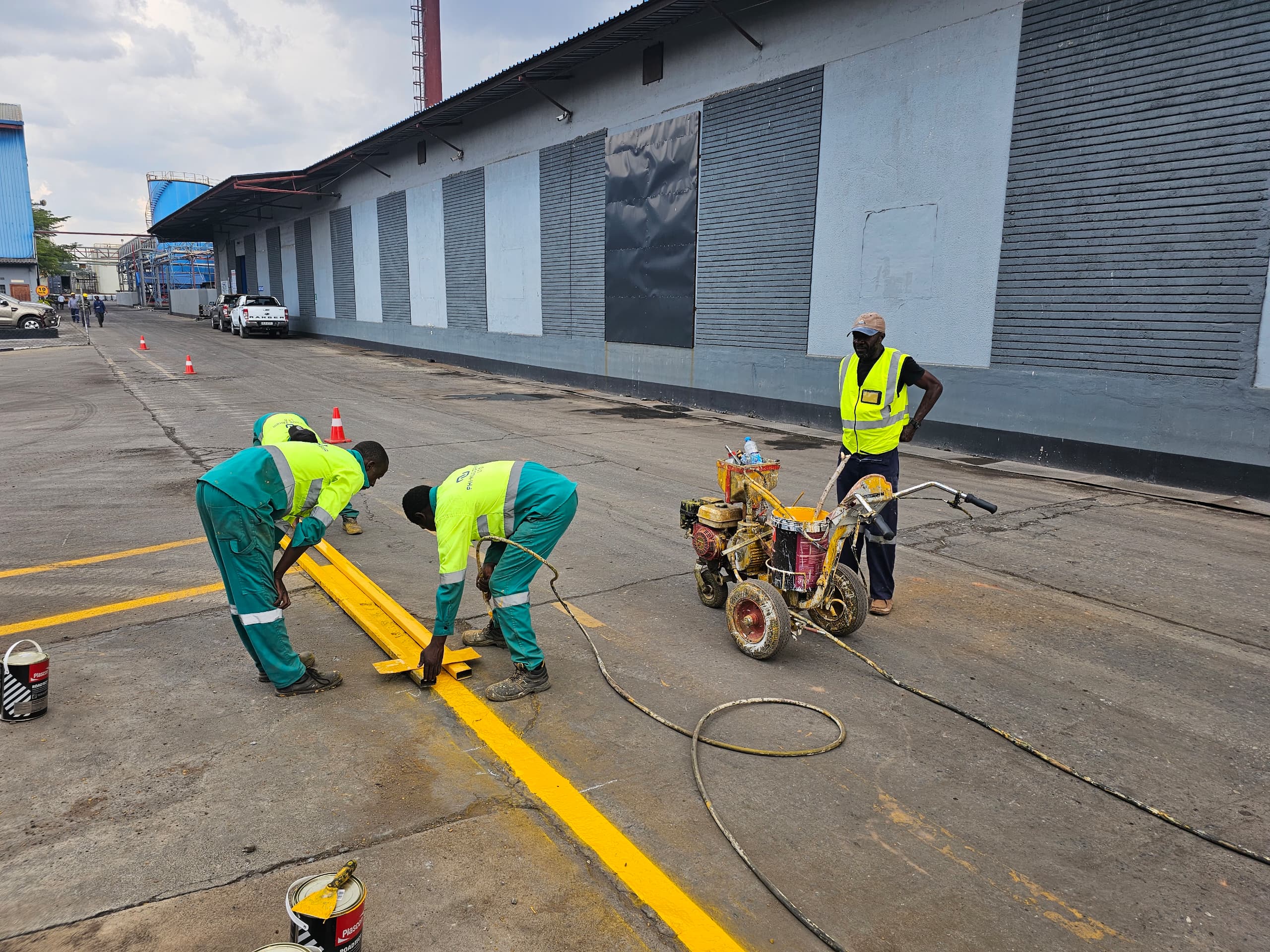 Civil works and infrastructure construction services in Zambia
